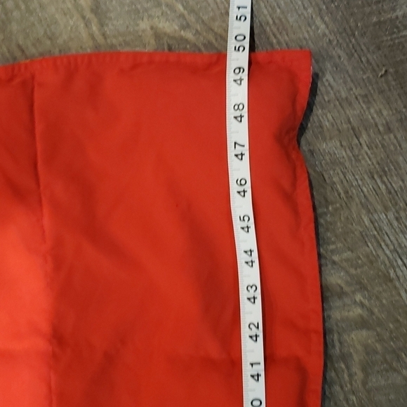 unbranded Christmas Comforter Size 57" x 50" Red snowflakes bells tree rein - Picture 5 of 6